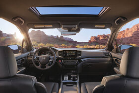 Armaturenbrett des neuen Honda Passport