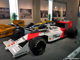Formel 1 Rennwagen von Ayrton Senna