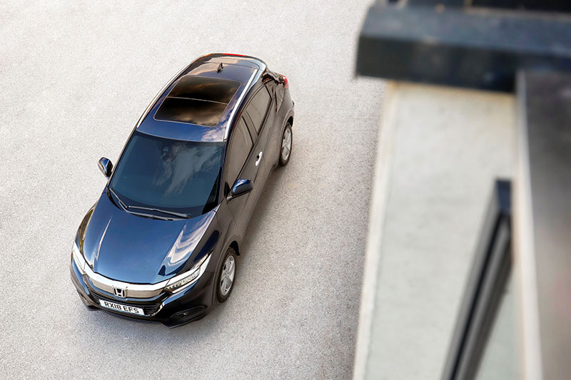 Hohe Vorderansicht Honda HRV Modellpflege