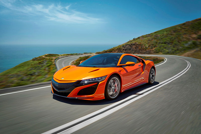 Vorderansicht Honda NSX Performance Optimierung