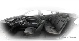 Innenraum des neuen Honda Insight