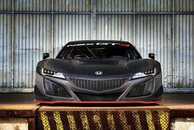 Direktansicht des Honda NSX GT3