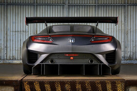 Heckansicht des Honda NSX GT3