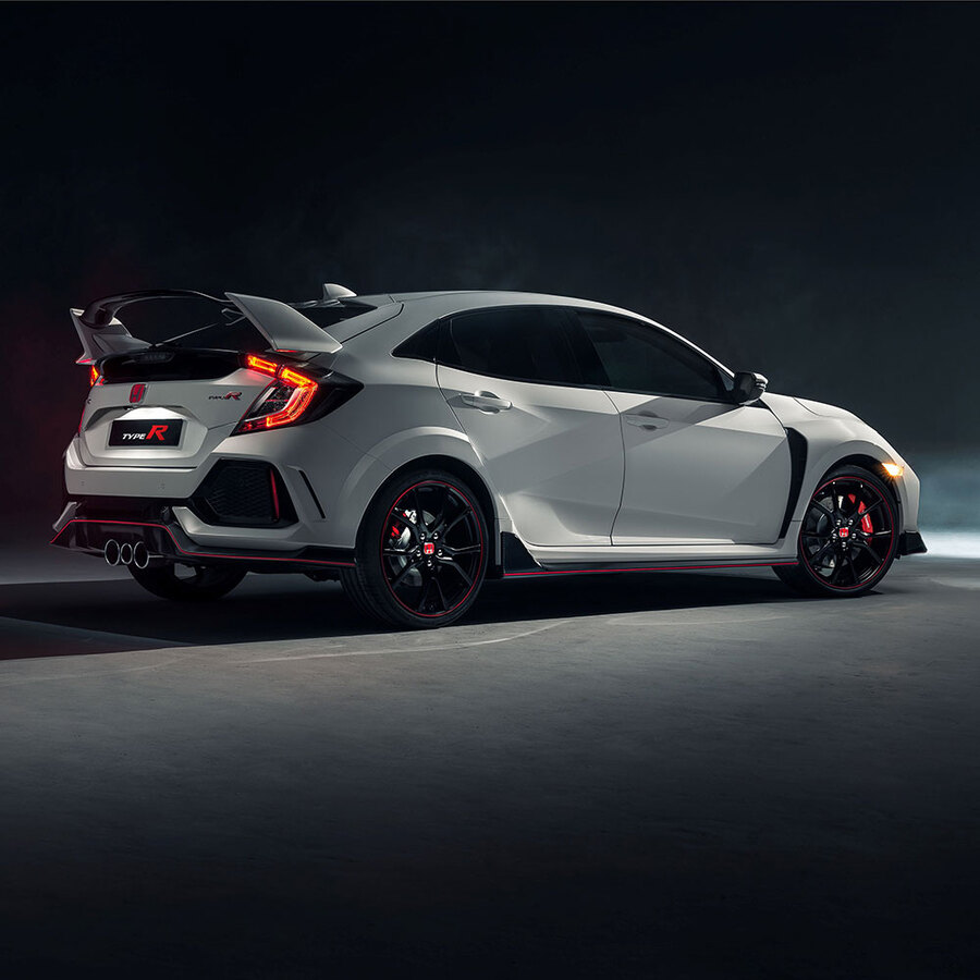Weltpremiere des Honda Civic Type R am Genfer Automobilsalon ...