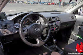 S2000 Lenkrad in einem Honda Civic Coupé EM1