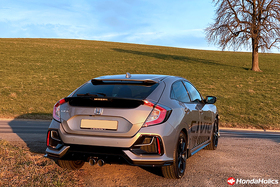 Heckansicht Honda Civic Sport Hatchback