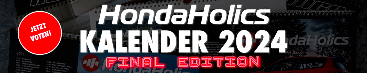 Vote Now - HondaHolics-Kalender 2024