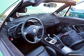 S2000 Interieur in Honda CRX Targa EG2