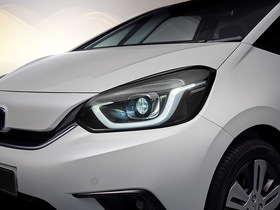 Scheinwerfer des neuen Honda Jazz