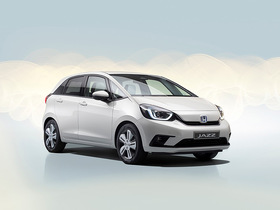 Ansicht von Vorne des neuen Honda Jazz