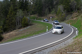 Honda Civic Type R EK9 auf einer Bergstrasse
