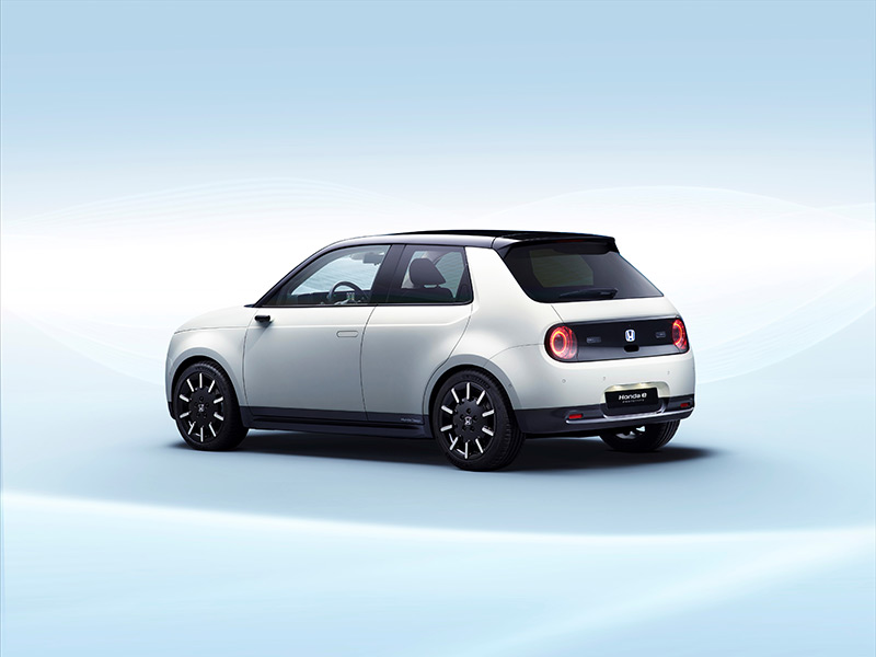 Heckansicht des Honda e Prototyps