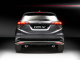 Heckansicht Neuer HR-V Turbo