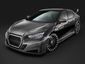 Vorderansicht Mugen Civic Type R Concept
